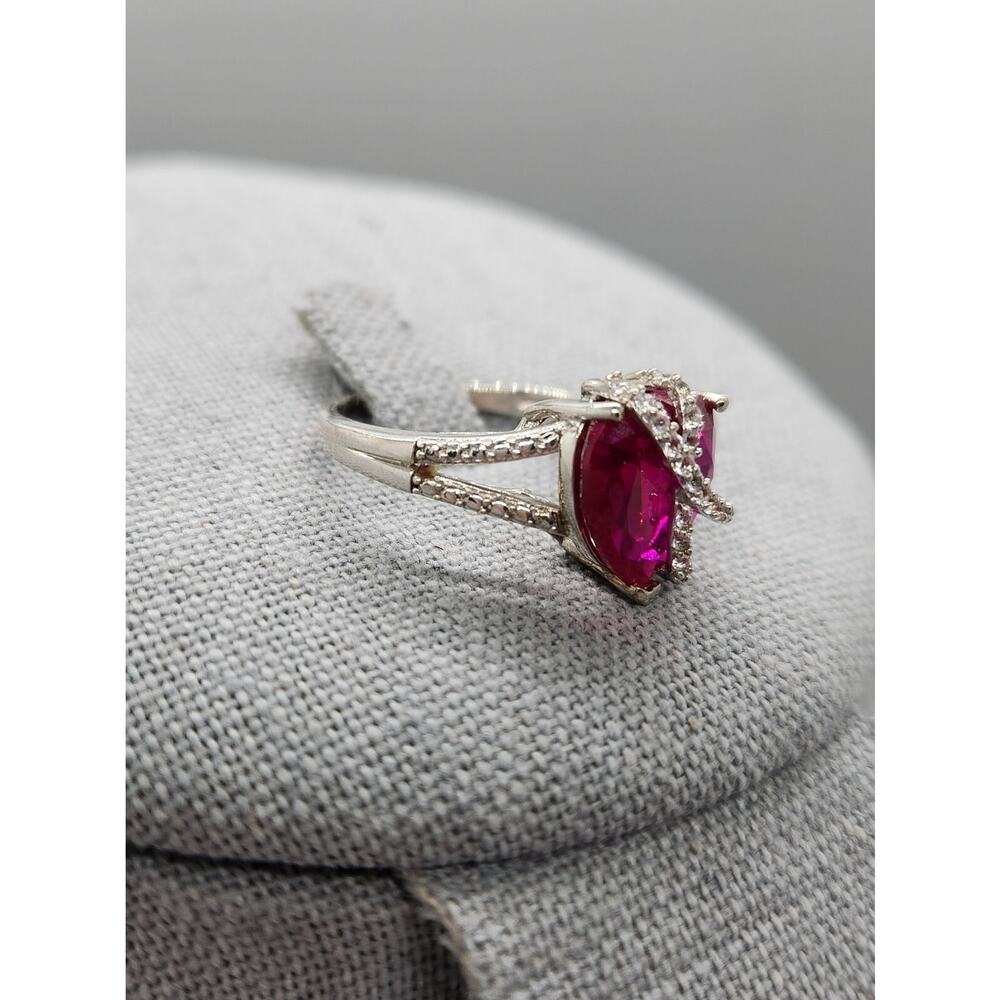 Gemstone Classics Ruby Heart Pendant 30" Necklace… - image 7